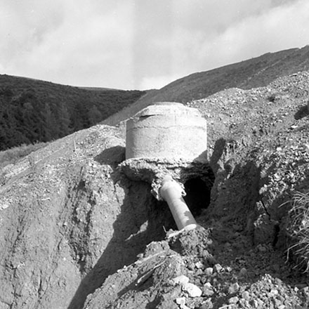 d. Storm damage, Ridgeway subdivision
