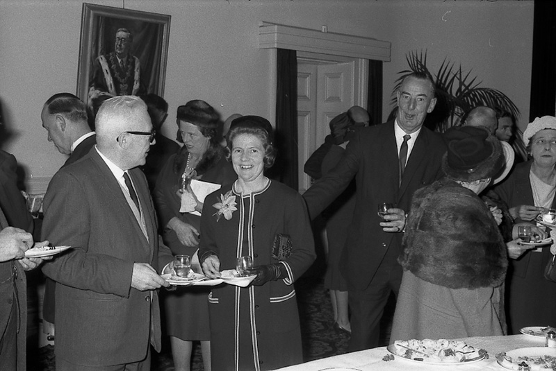 s. Presentation of Medals to Councillors, His Excellency Sir Bernard Fergusson. Council Chambers