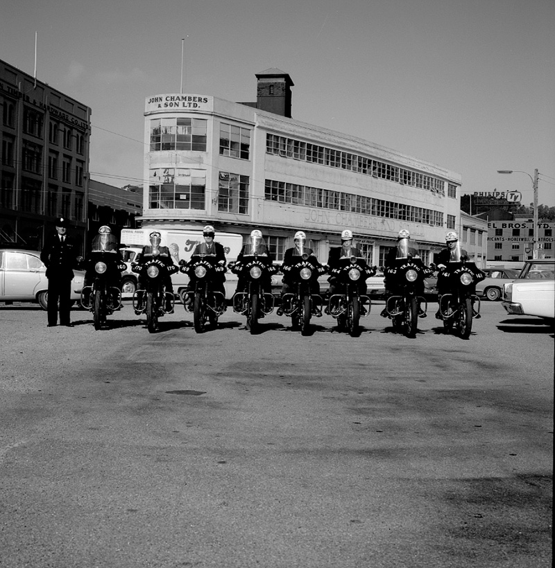 b. Motorcycle Group, Traffic Dept