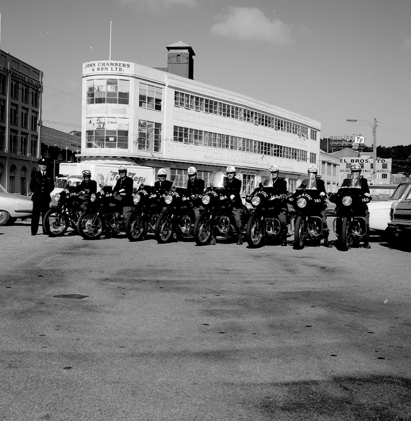d. Motorcycle Group, Traffic Dept