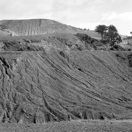 h. Storm damage, Ridgeway subdivision