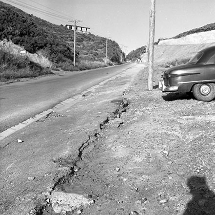 e. Storm damage, Ridgeway subdivision