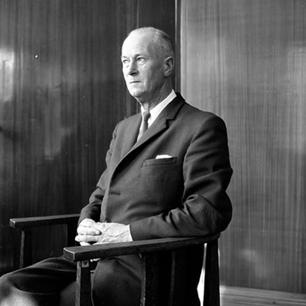 a. Portrait of Town Clerk MS Duckworth