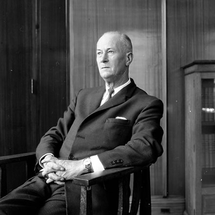 d. Portrait of Town Clerk MS Duckworth