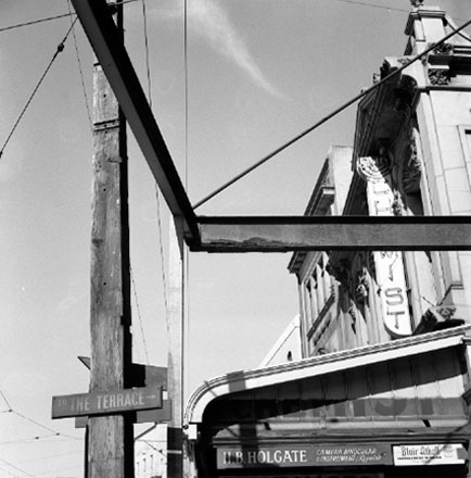 c. Views of structural supports of veranda, appear to be damaged