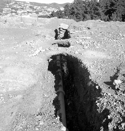s. Storm damage, Ridgeway subdivision