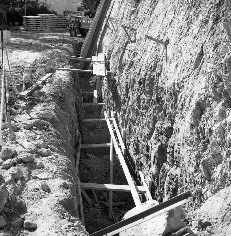 c. Retaining Wall, Mairangi Road