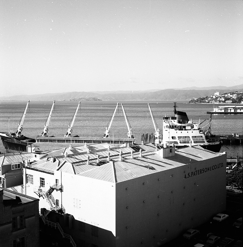 f. Views from roof of municipal building