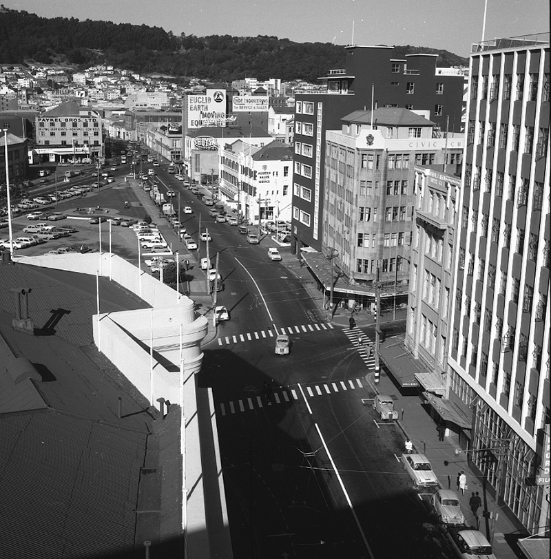 g. Views from roof of municipal building