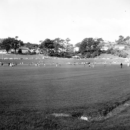 d. Women's hockey game in progress
