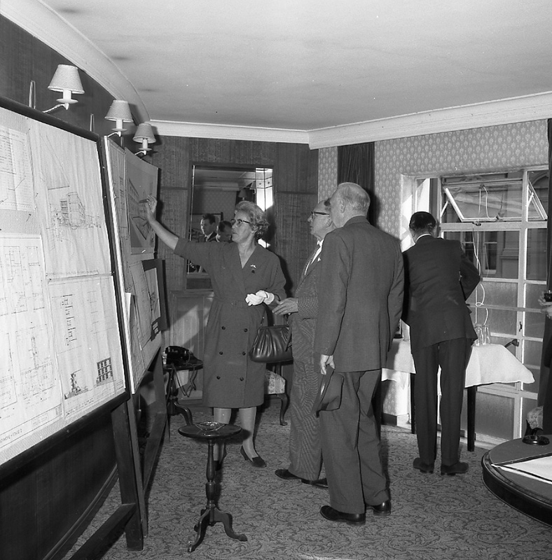 b. Town Plan Reception