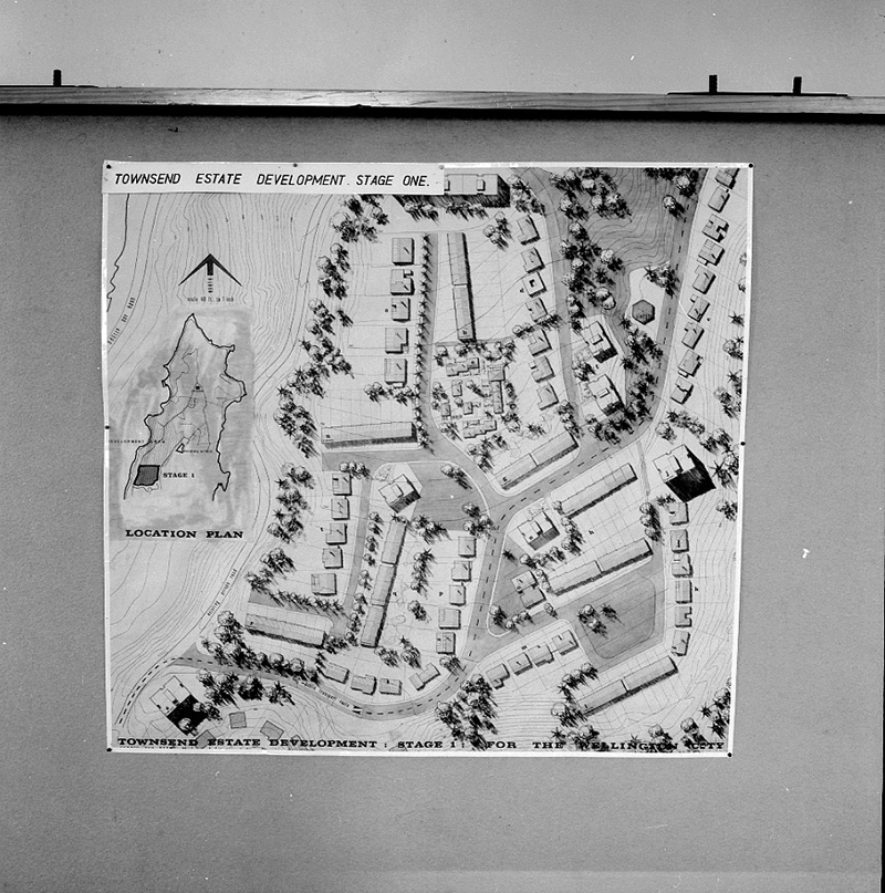 b. Copies of Plans, Townsend Estate
