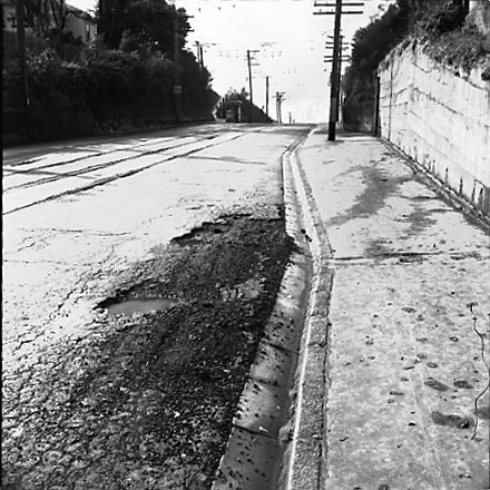 b. Streetscape, near Donald Street