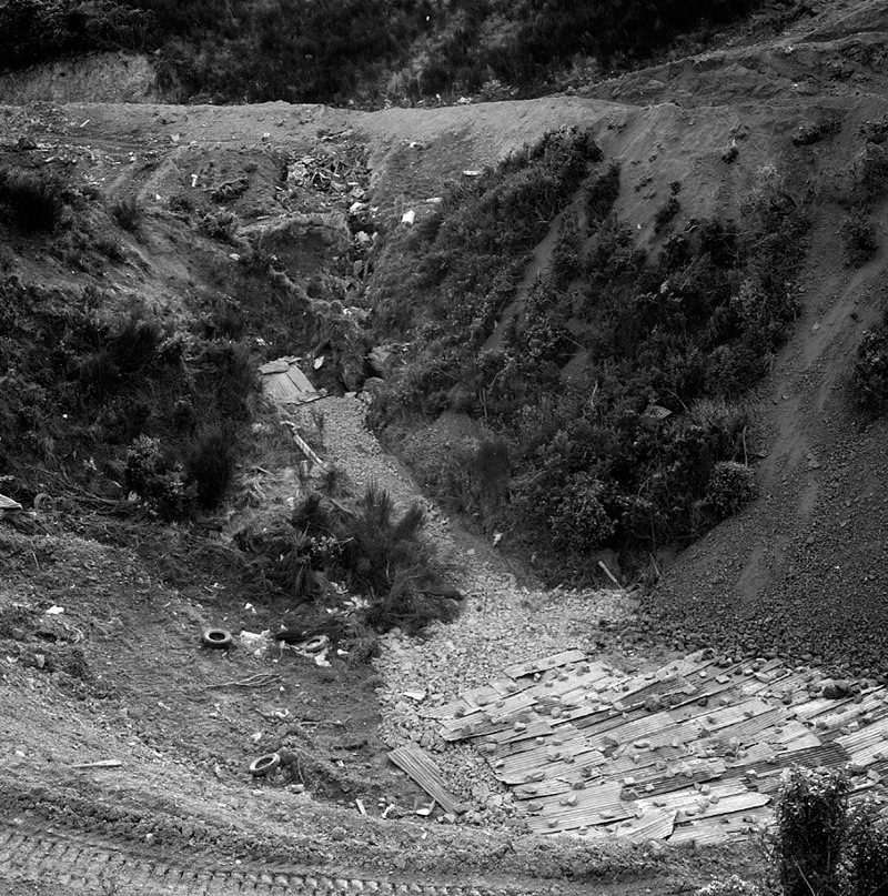 b. Burma Road Tip, Drainage