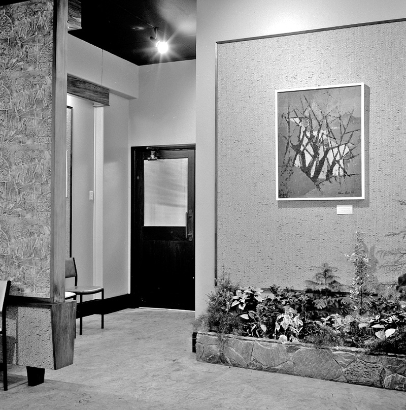 b. Reception room, City Valuer's Dept