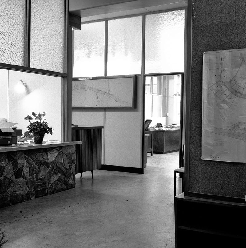 d. Reception room, City Valuer's Dept