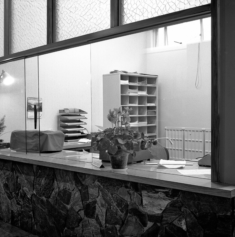 e. Reception room, City Valuer's Dept