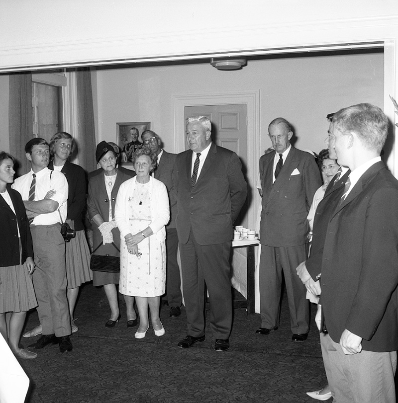 a. Reception to Danish Gymnasts