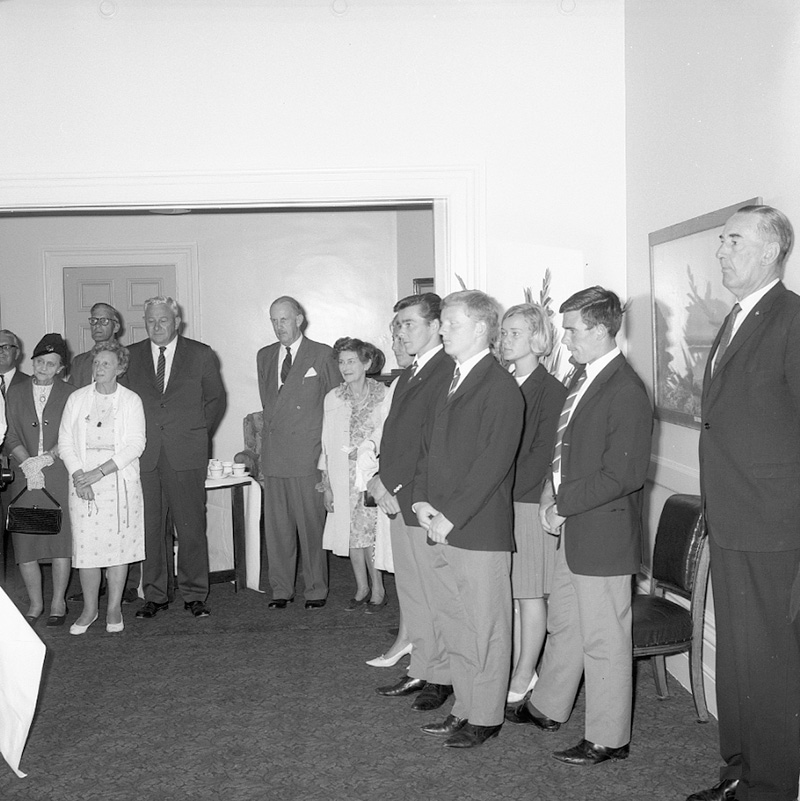 c. Reception to Danish Gymnasts