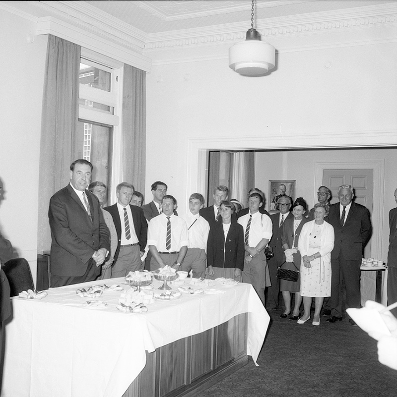 d. Reception to Danish Gymnasts