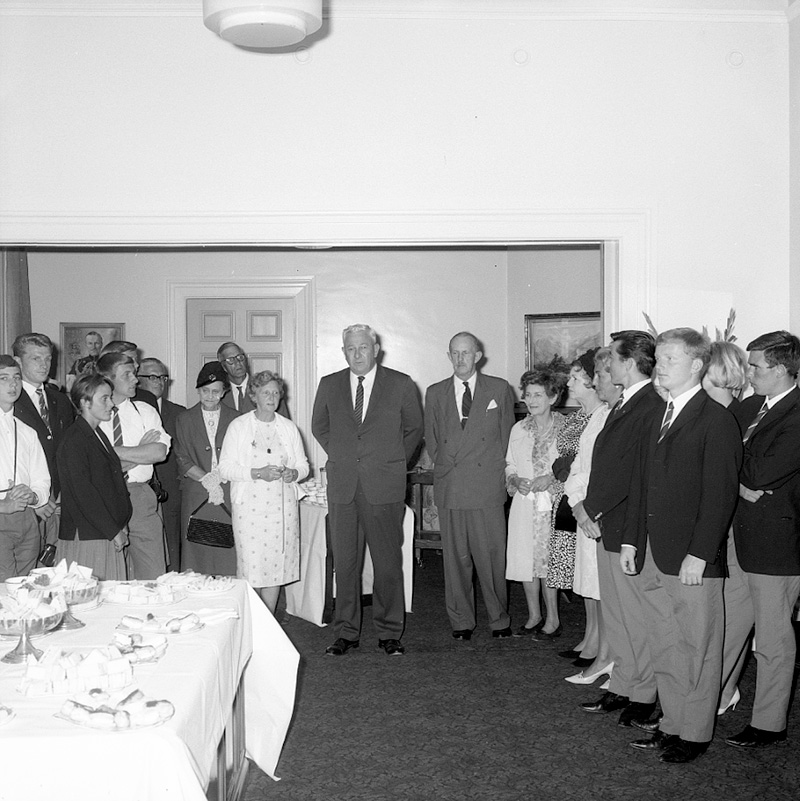 e. Reception to Danish Gymnasts