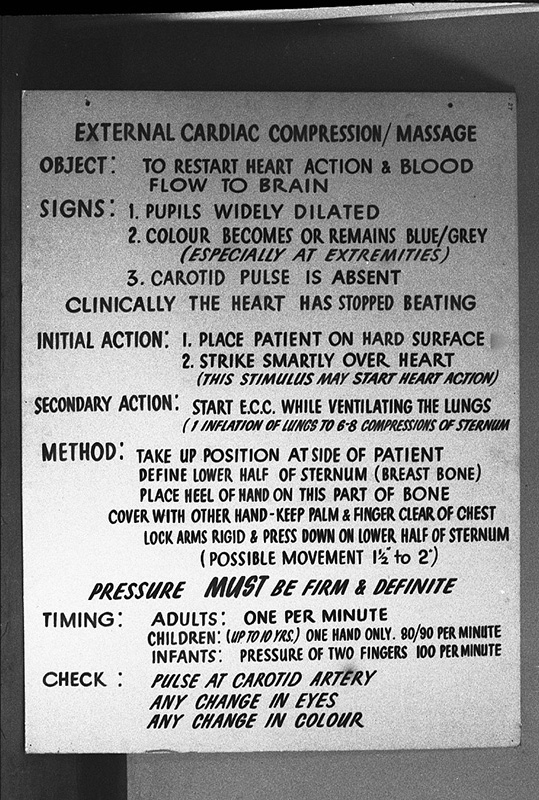 e. Civil Defence, Copies Instruction Signs