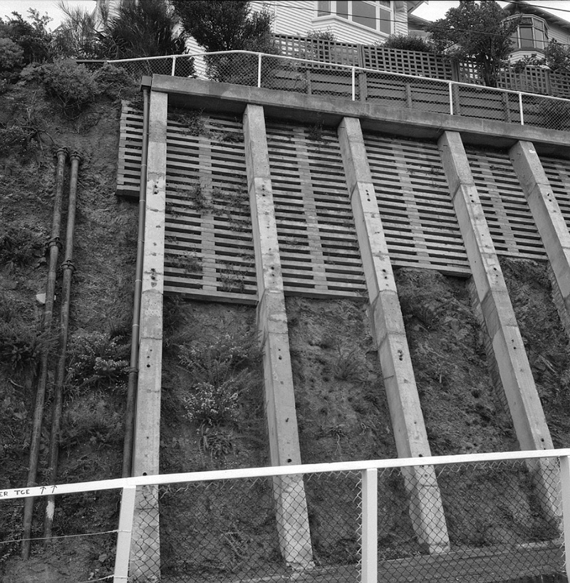 a. Retaining Wall, Mortimer Terrace
