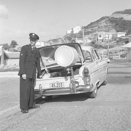 a. Traffic Department, Inspector and radar