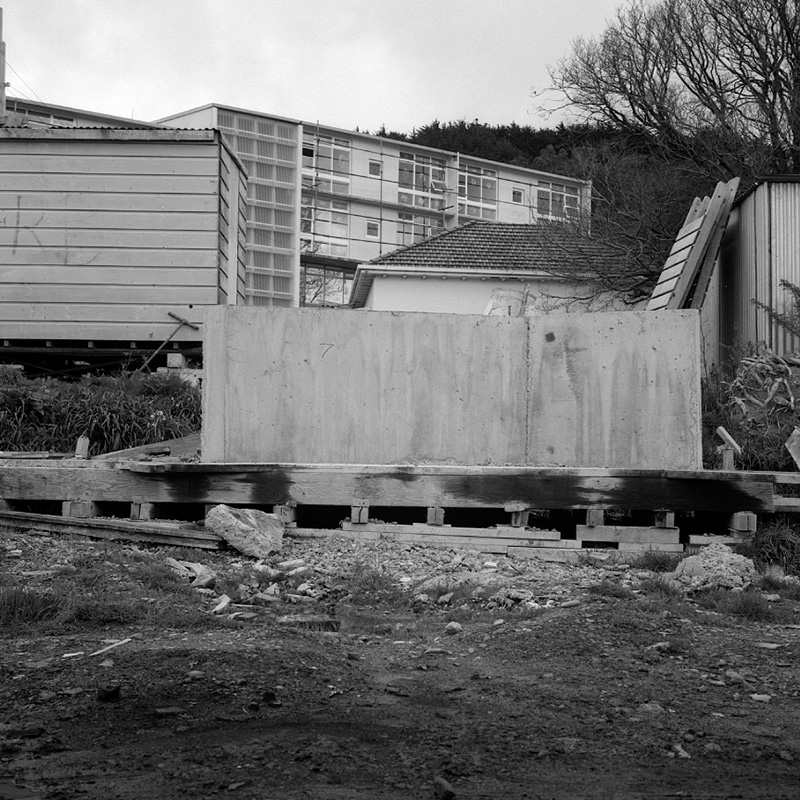 h. Duncan Terrace Flats, steps for Marshall Court Flats