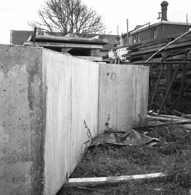 k. Duncan Terrace Flats, steps for Marshall Court Flats