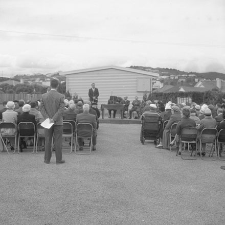a. Opening of Pensioner Flats, Hobart Street