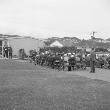 b. Opening of Pensioner Flats, Hobart Street