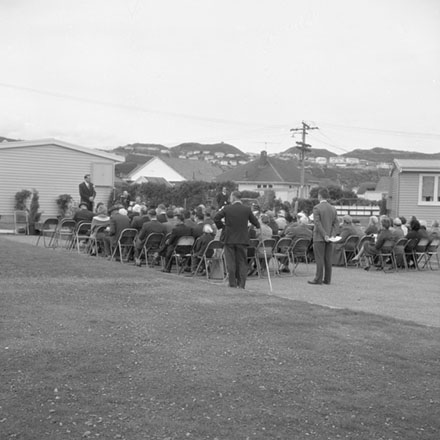 d. Opening of Pensioner Flats, Hobart Street