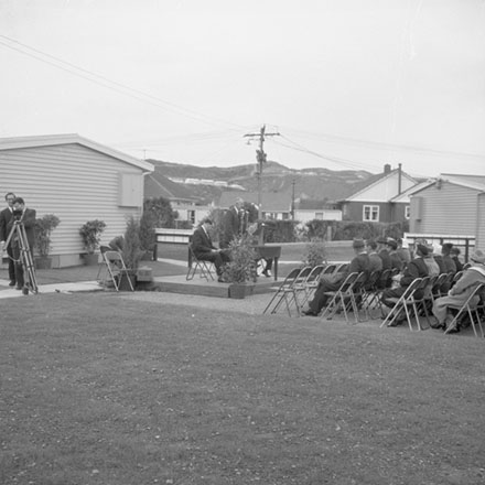 e. Opening of Pensioner Flats, Hobart Street