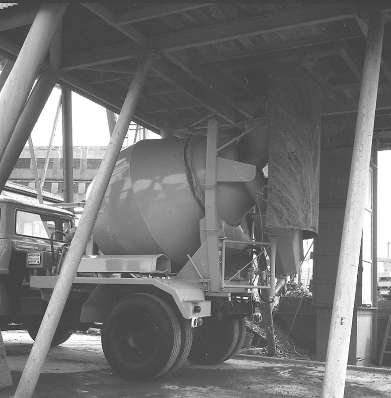 j. Agitator truck at Corp yard &amp; Tully St job