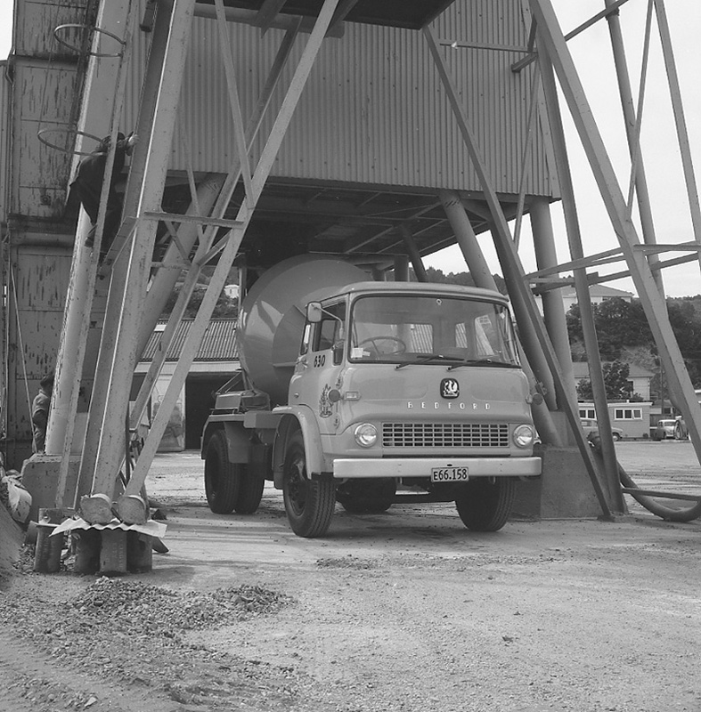 k. Agitator truck at Corp yard &amp; Tully St job