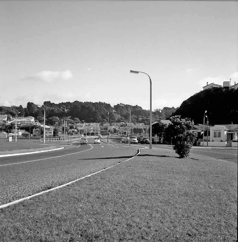 b. Cobham Drive Evans Bay Parade intersection