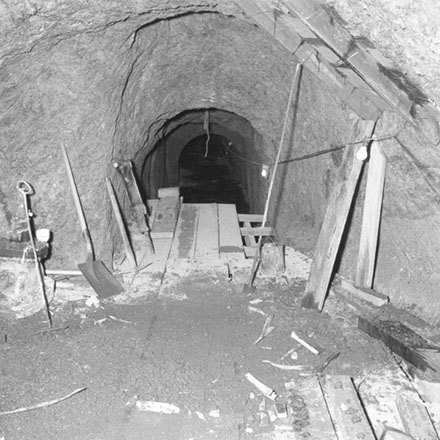 f. Wainui dam access tunnel
