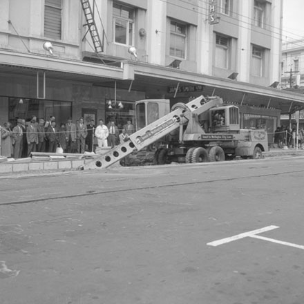 b. Gradall, Cuba St