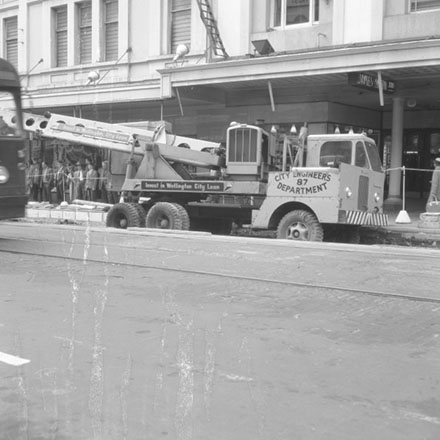 c. Gradall, Cuba St