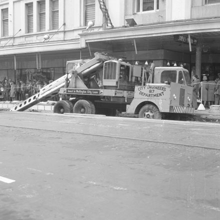 d. Gradall, Cuba St