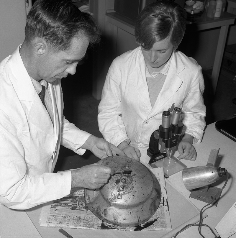 b. Laboratory staff, Tests for Traffic Dept