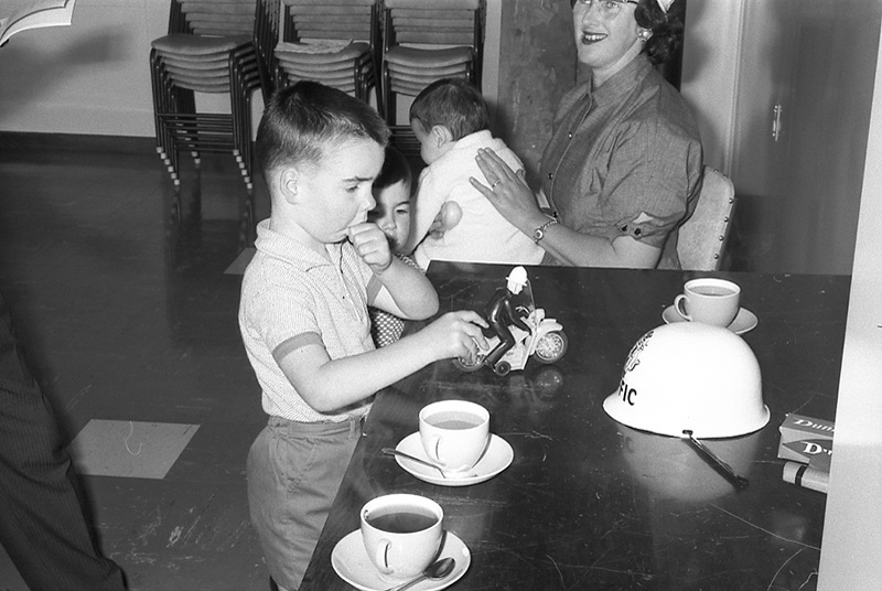 ad. Safety Week, Traffic Dept