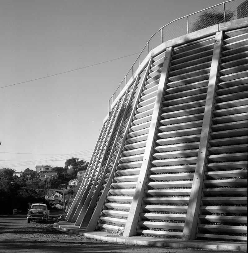 b. Mairangi Road, Retaining Wall