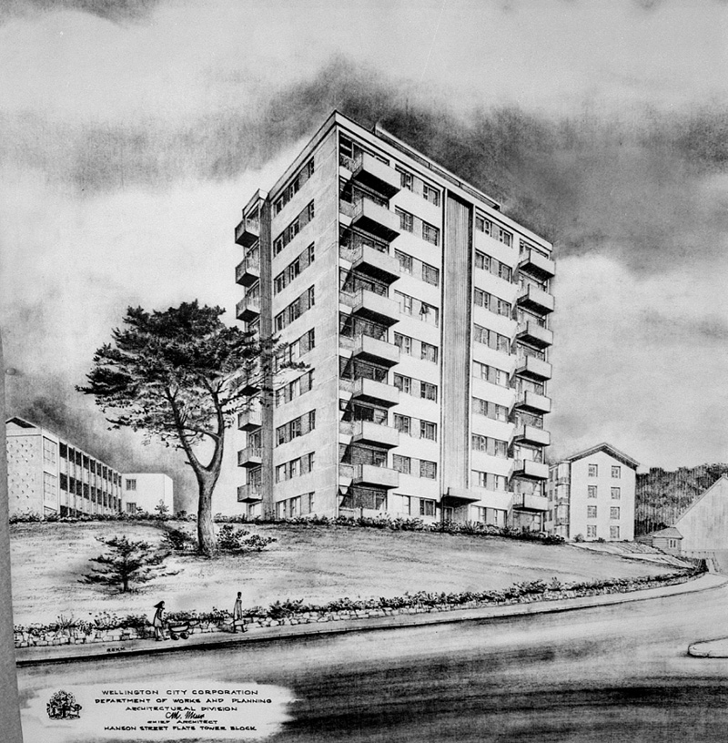 a. Copy of plans, Hanson Street Flats Stage 3