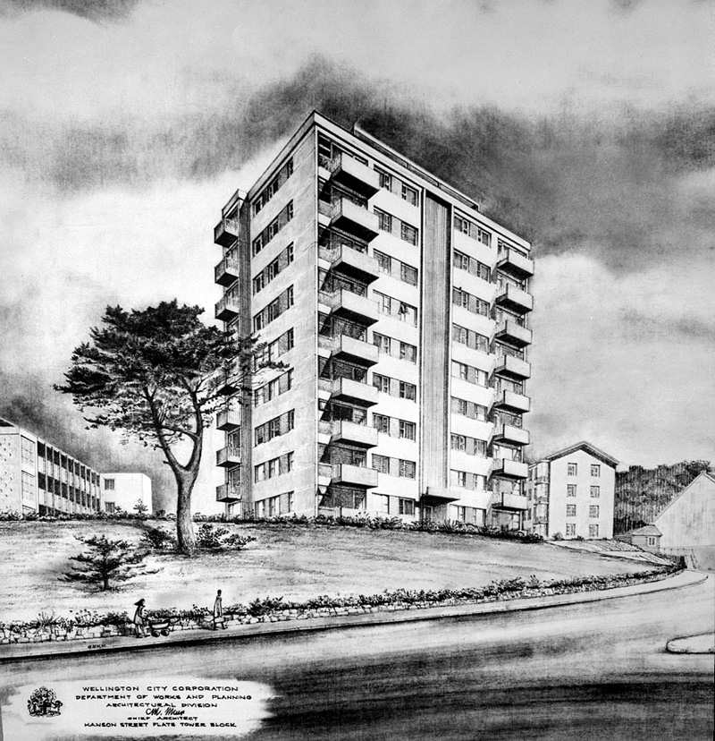 b. Copy of plans, Hanson Street Flats Stage 3