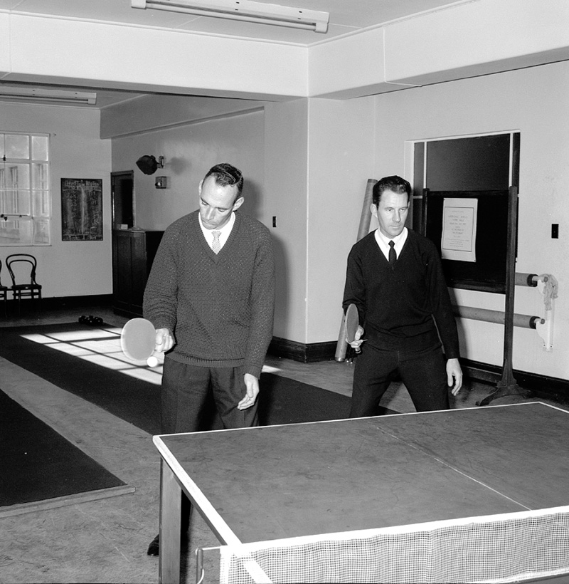 h. Table tennis pair, Councilman