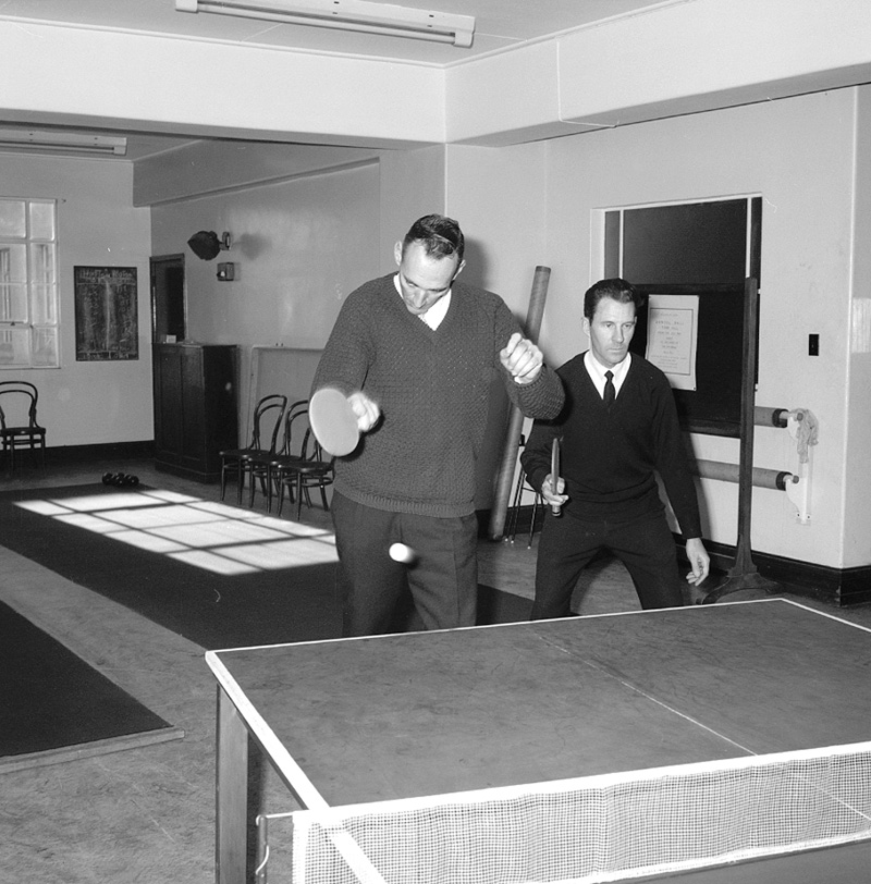 k. Table tennis pair, Councilman