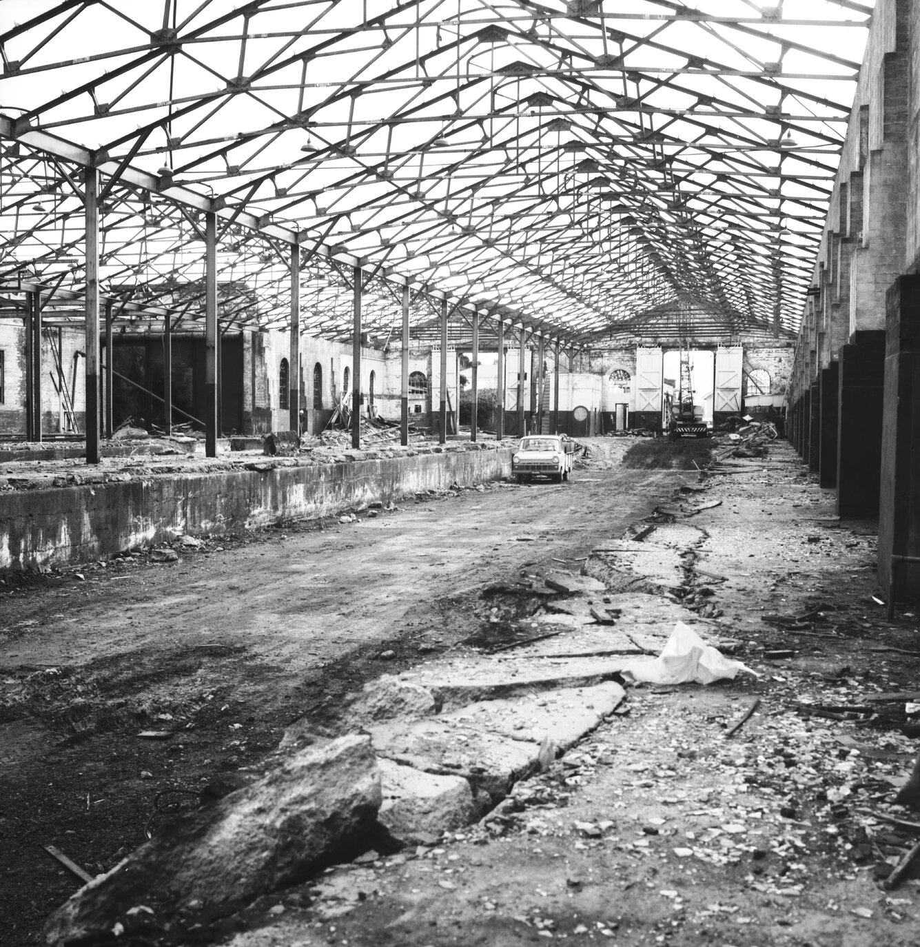 b. Old Tram Barn, Mansfield Street