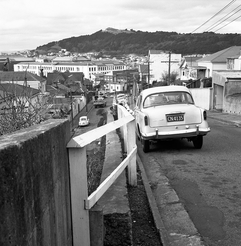 g. Bidwill Street, Retaining wall